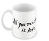 All You Need Is Love Beatles #ROCKLEGENDS Mug