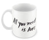 All You Need Is Love Beatles #ROCKLEGENDS Mug