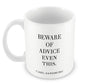 Advice Quote - Carl Sandburg #writers Mug
