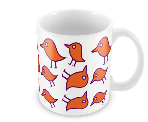 Bird Pattern Mug