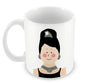 Audrey Hepburn Breakfast At Tiffany #minimalicons Mug